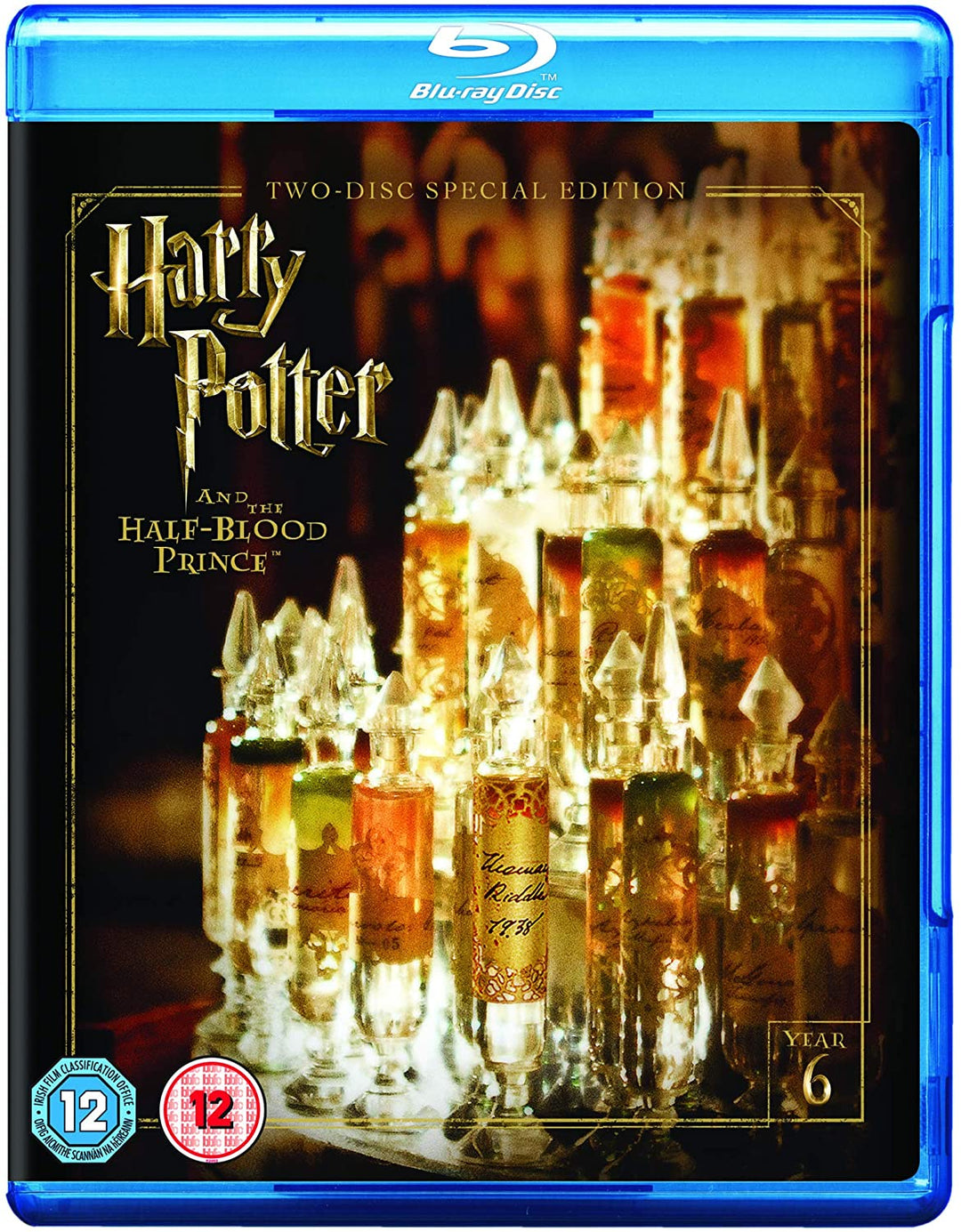 Harry Potter and the Half Blood Prince [Year 6] [2016 Edition 2 Disk] [2009] [Region Free] Fantasy/Family [Blu-ray]