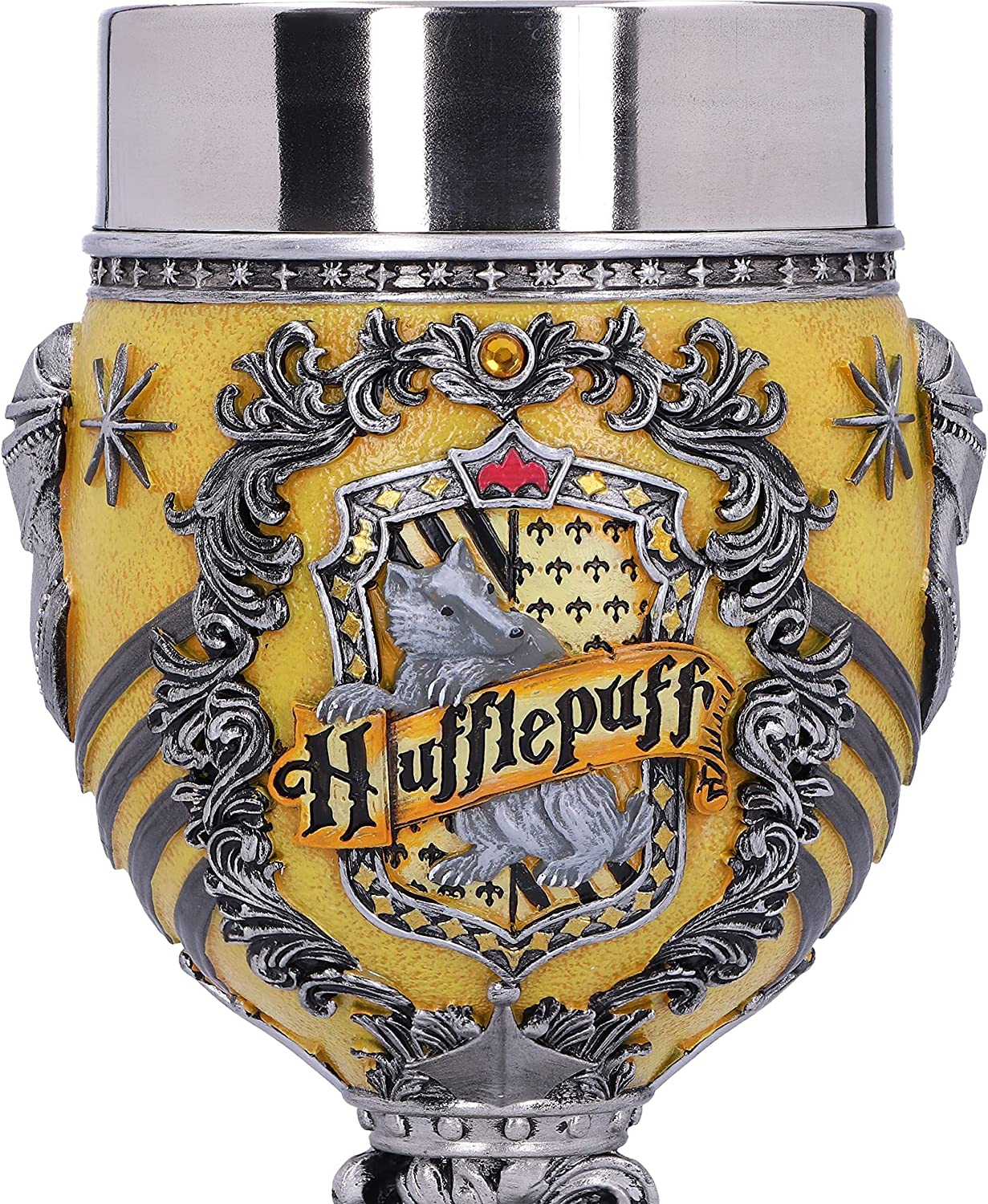 Nemesis Now - Harry Potter Hufflepuff Collectible Goblet Resin Display Cup 3