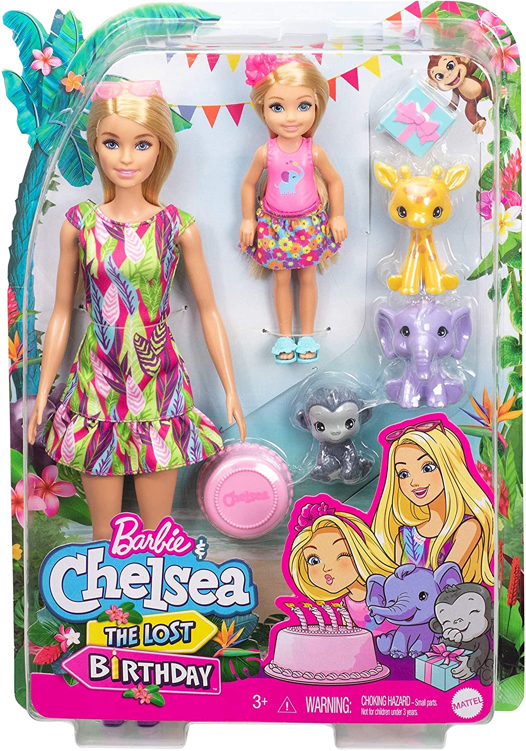 Barbie GTM82 DHA SP-Juego de cuentos de Barbie y Chelsea