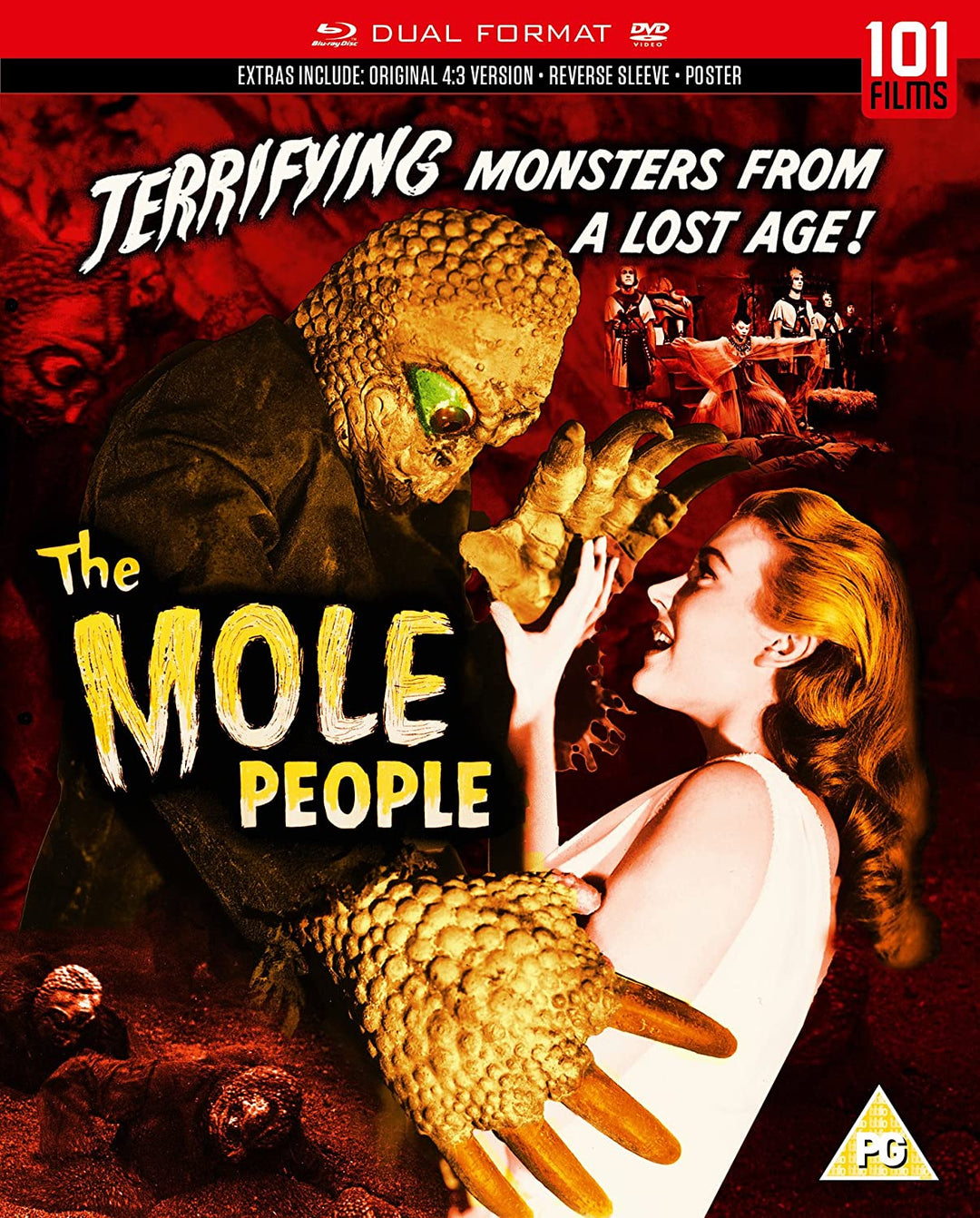 Mole People (Dual Format) [Blu-ray]