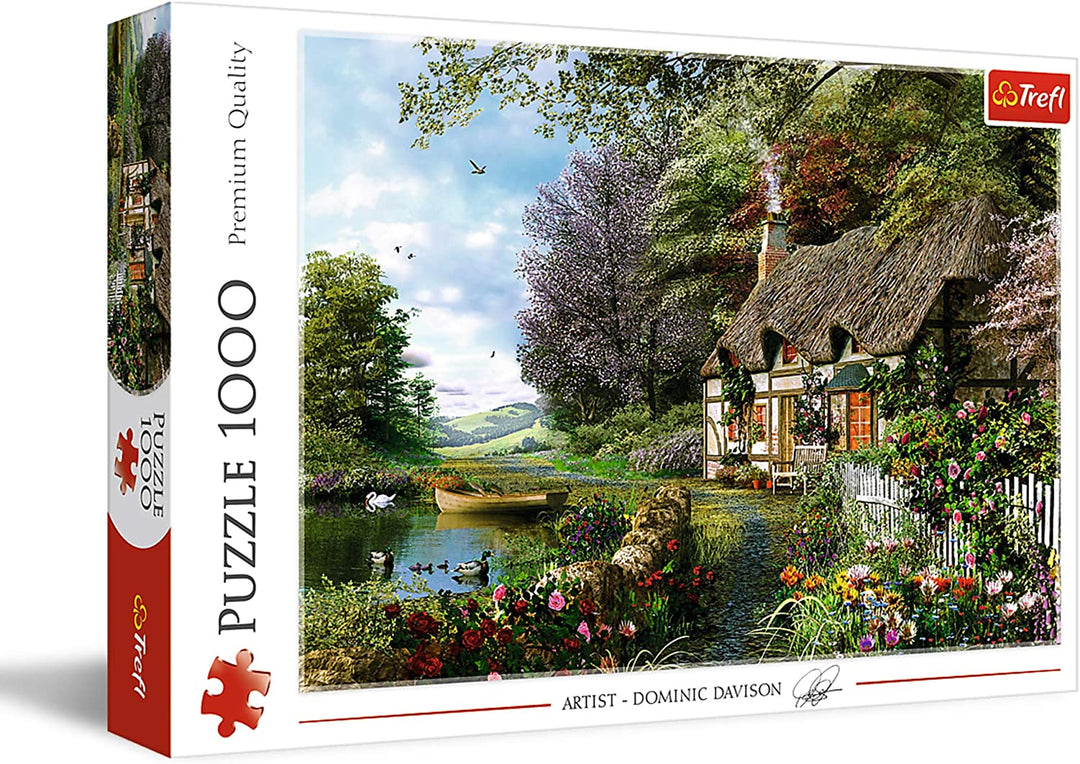 Trefl TR10297 Puzzle Charming Nook (1000 piezas), varios