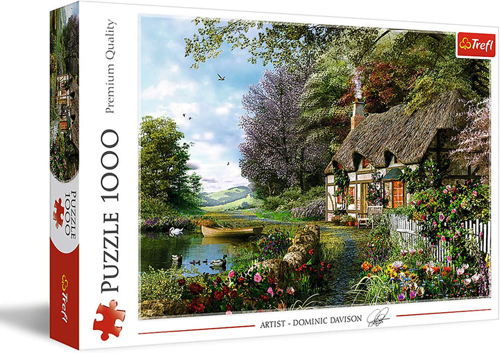 Trefl TR10297 Puzzle Charming Nook (1000 piezas), varios