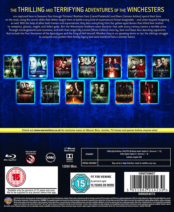 Supernatural: Season 1-13 -  Mystery [Blu-ray]