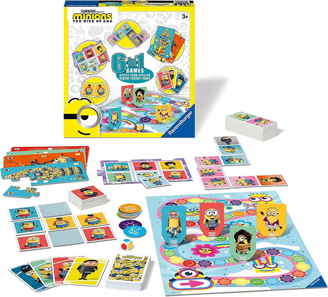 Ravensburger 20598 Minions 2 6 in 1 Games