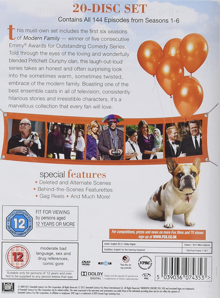 Modern Family: Temporadas 1-6 [DVD]
