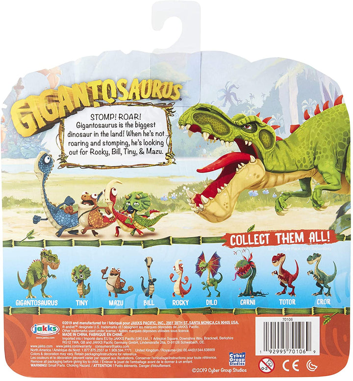 Gigantosaurus Giganto Dinosaur Character Figure with Articulated Limbs. 4.5 inch