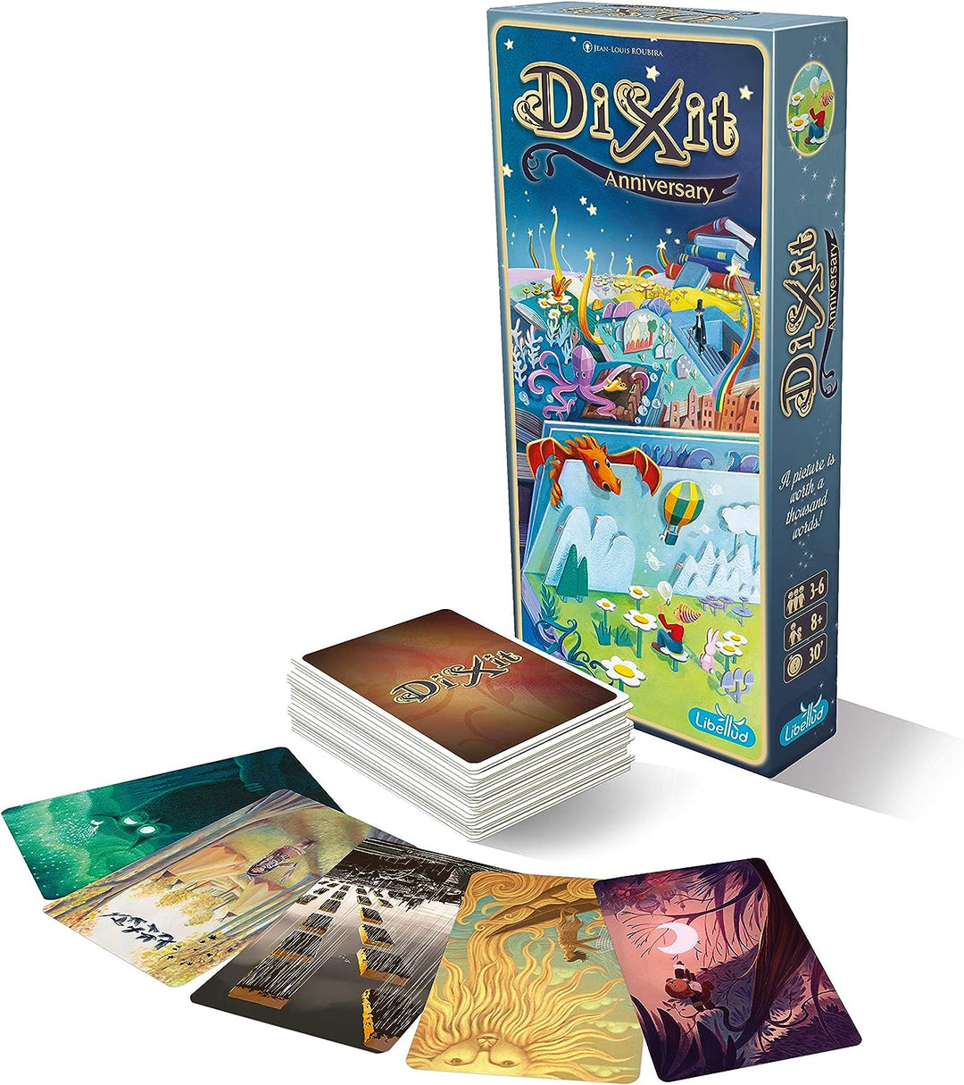 Libellud ASMDIX11EN Dixit 10th Anniversary Expansion, Mixed Colours