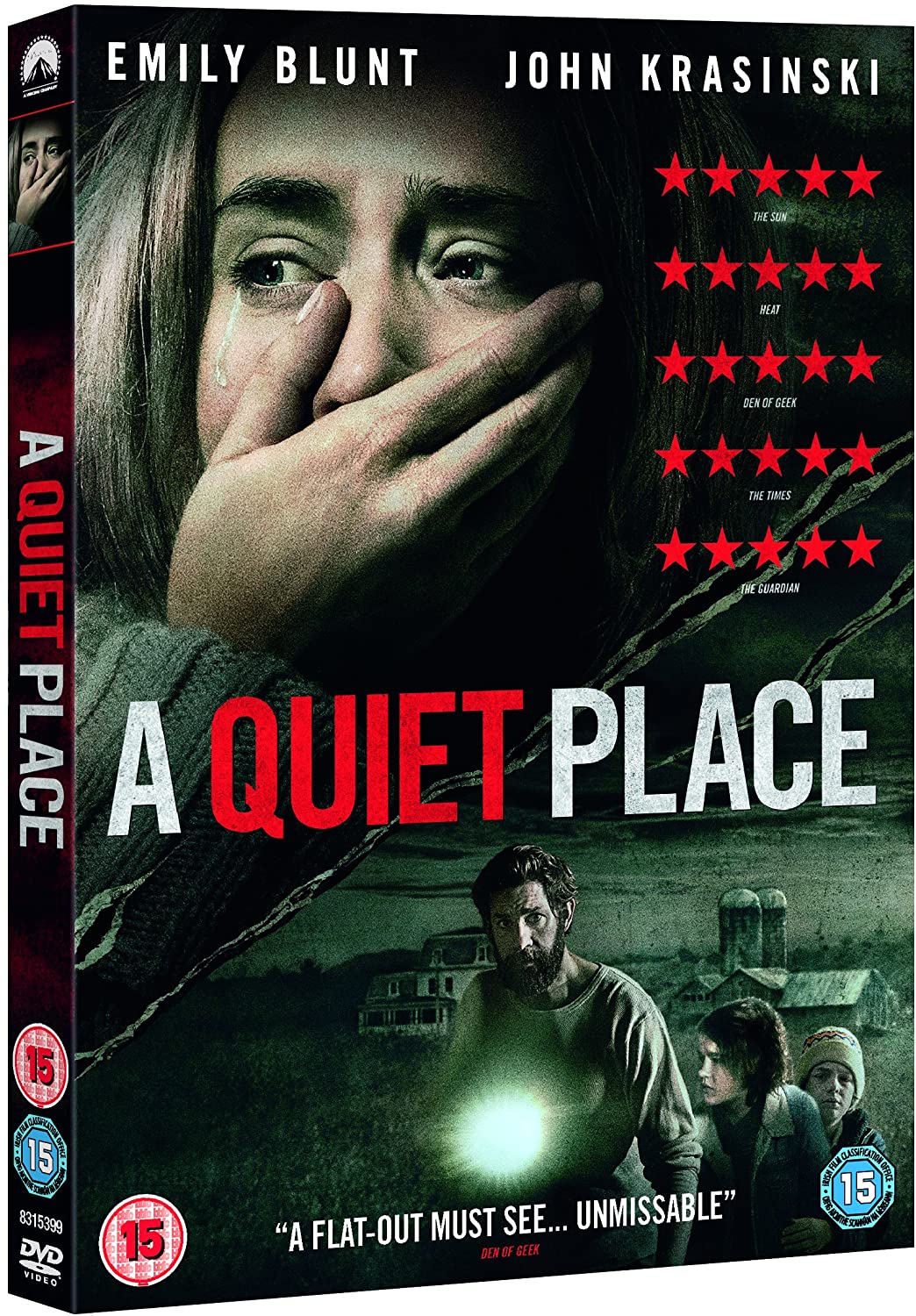 A Quiet Place (2018) - Horror Sci-Fi Thriller [DVD]