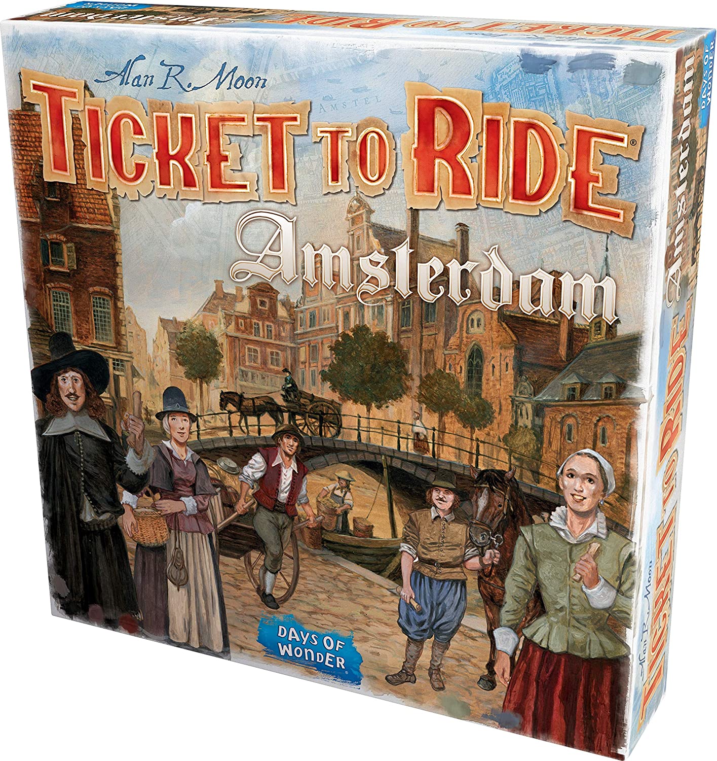 Days of Wonder Ticket to Ride Amsterdam Brettspiel 5