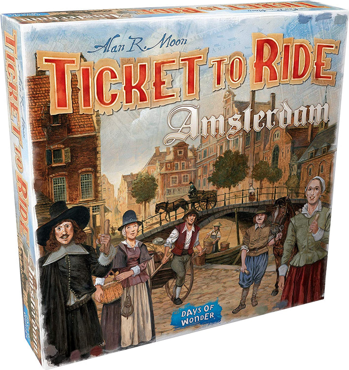 Days of Wonder - Ticket to Ride Amsterdam Board Game