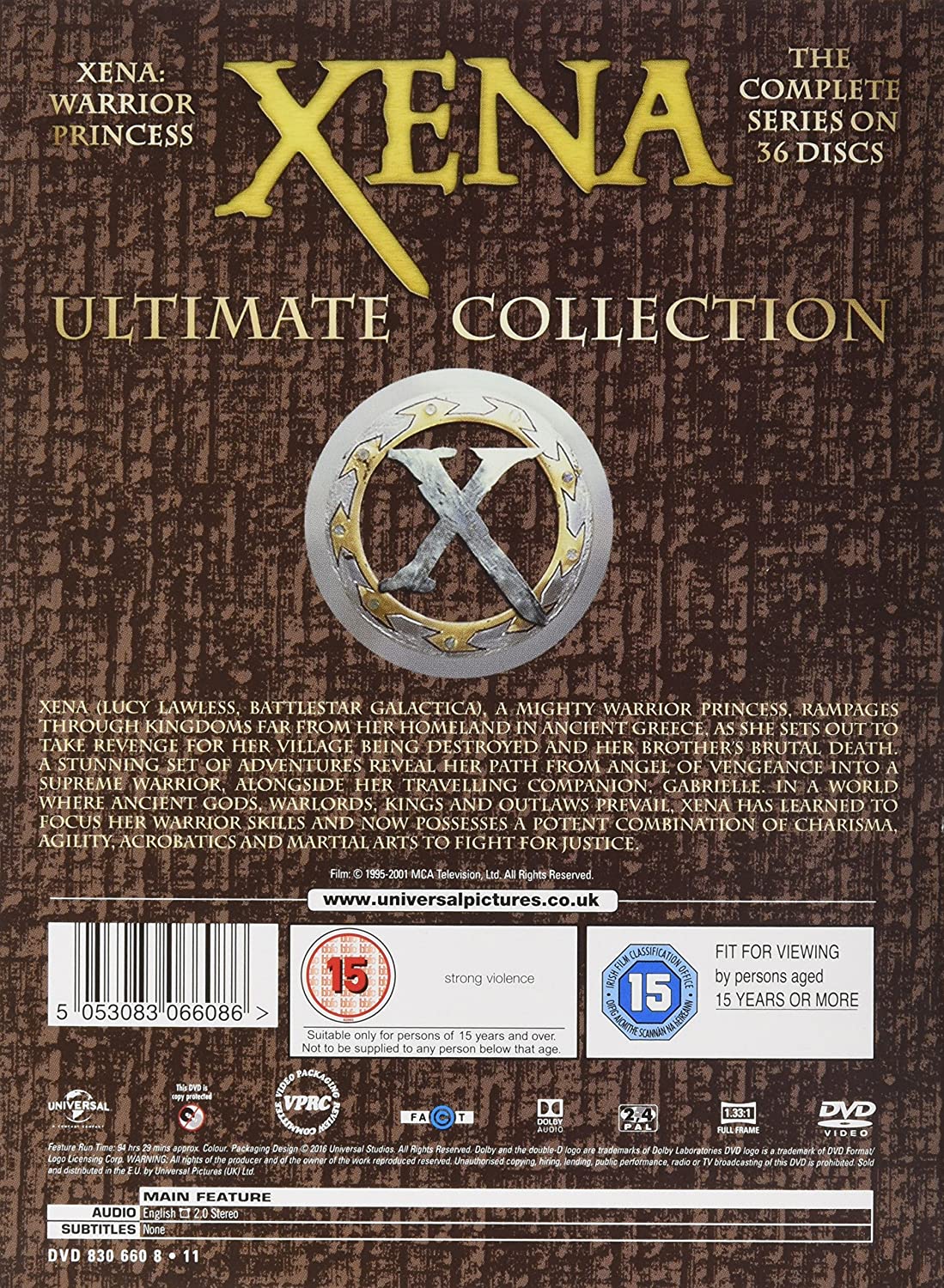Xena: Warrior Princess - The Complete Series (Series 1-6) [DVD]