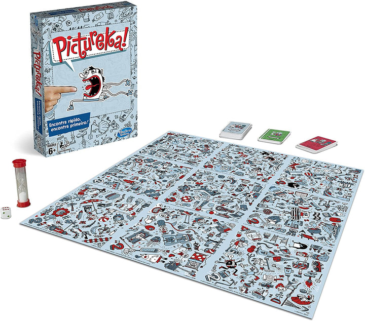 Hasbro Gaming Pictureka, Juego de mesa Versión en español Sin talla grey