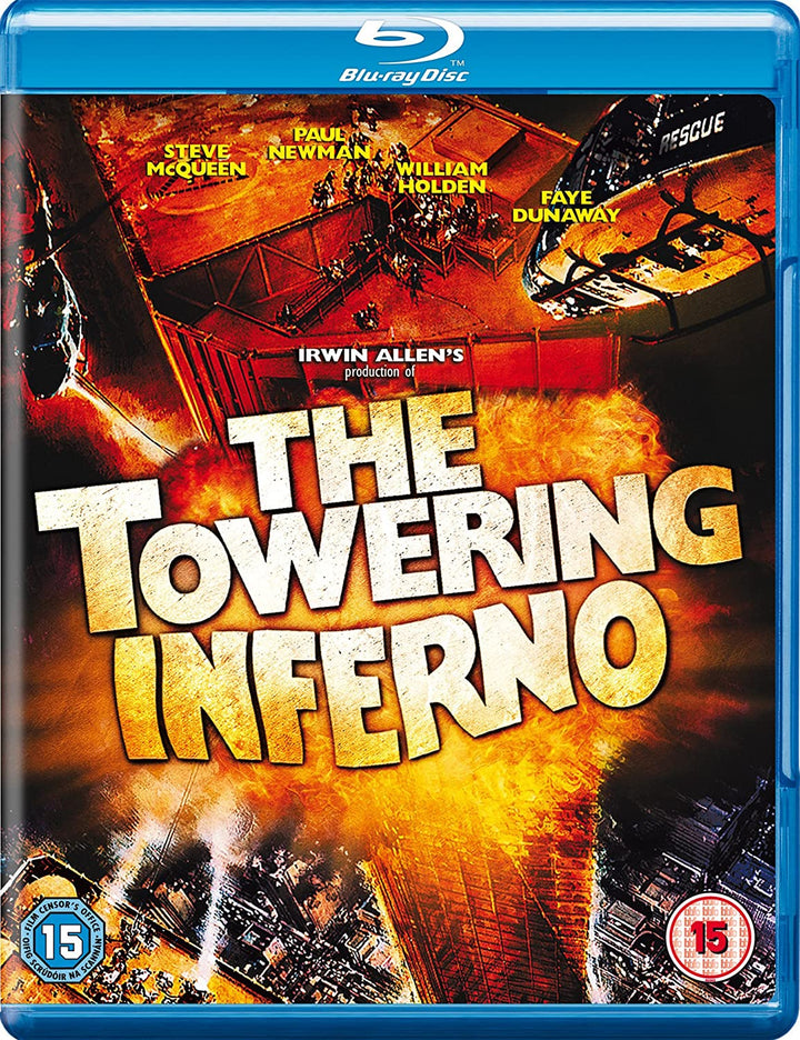 The Towering Inferno [1974] [Region Free] - Action/Drama [Blu-ray]