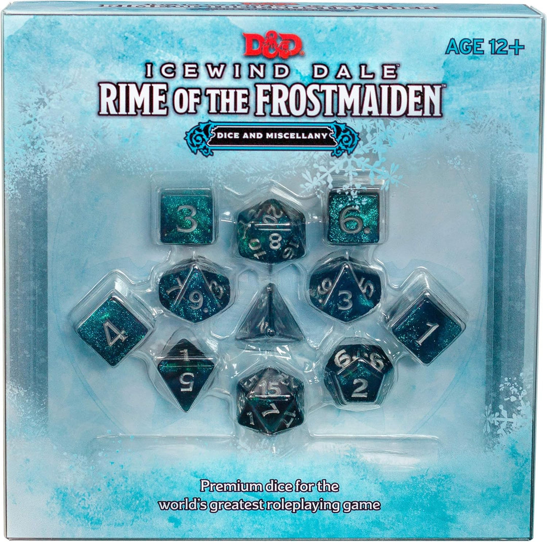 Dungeons & Dragons Icewind Dale: Rime of the Frostmaiden Dice and Miscellany