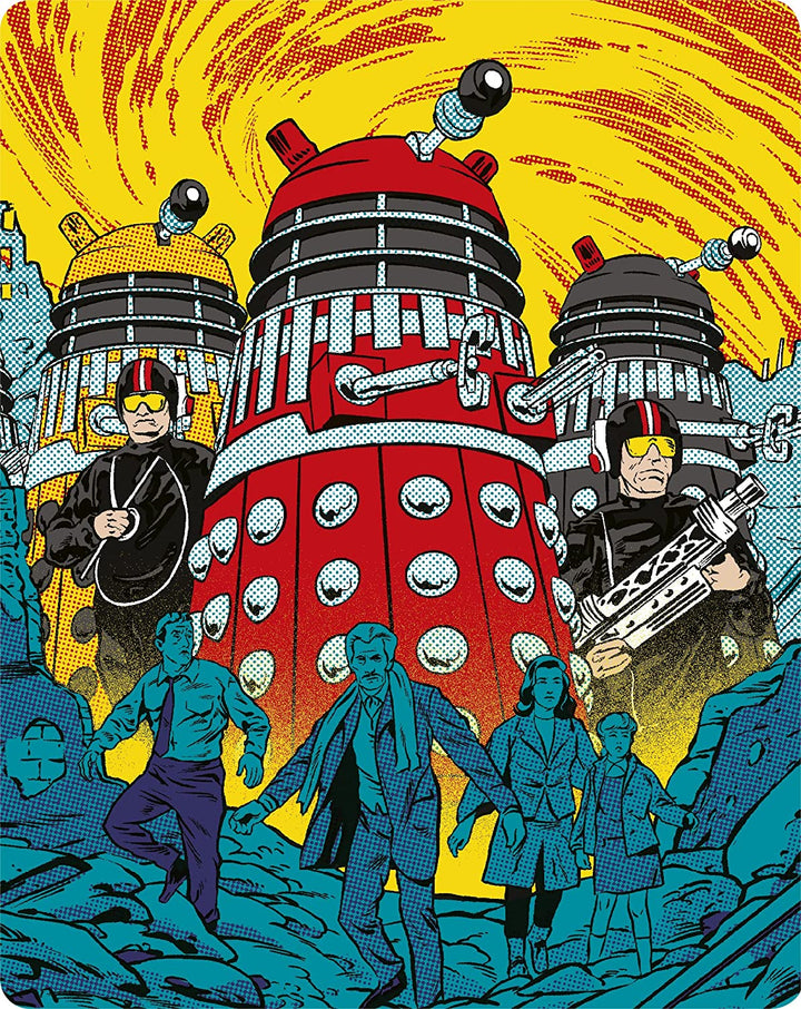 Daleks' Invasion Earth 2150 A.D. Steelbook [Blu-ray] [Region A & B & C]