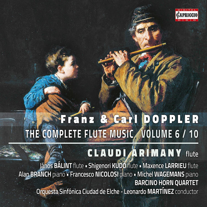 Claudi Arimany - Doppler: Flute Music, Vol. 6 [Claudi Arimany; Shigenori Kudo; Maxence Larrieu; Francesco Nicolosi] [Capriccio: C5300] [Audio CD]