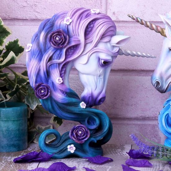 Pure Elegance Unicorn Bust