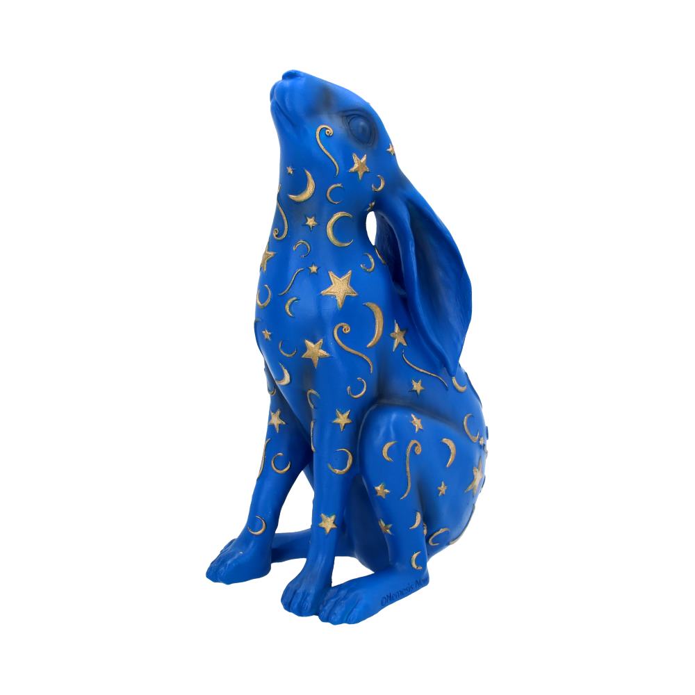 Nemesis Now Lepus Hare Figurine, Blue, 26cm