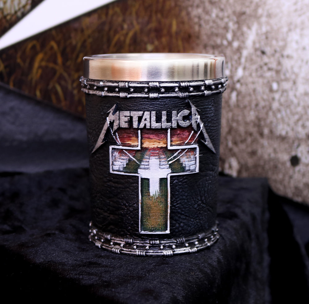Nemesis Now Metallica Master of Puppets Shot Glass with Stainless Steel Insert