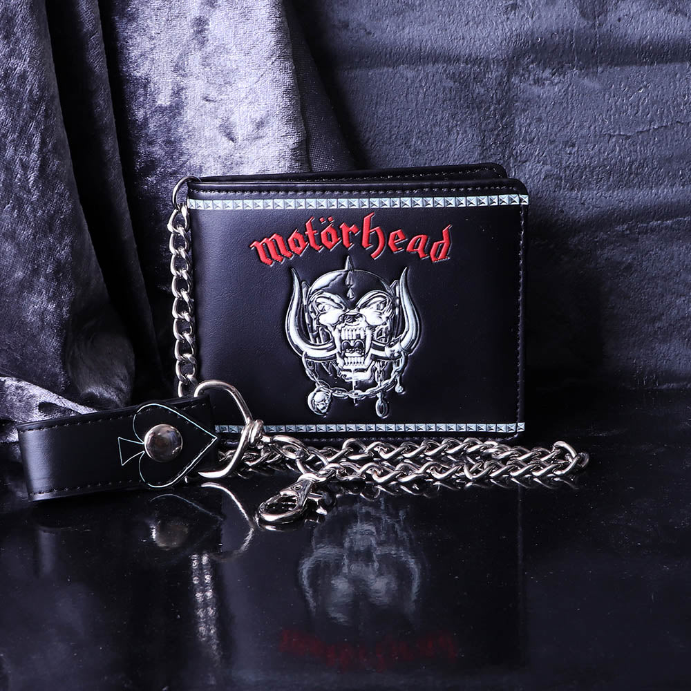 Nemesis Now Officially Licensed Motorhead Ace of Spades Warpig Snaggletooth Wallet, Black, Polyurethane, 11cm