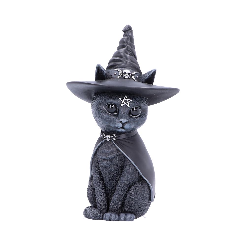 Nemesis Now Cult Cuties - Purrah Witches Hat Occult Cat Figurine 3
