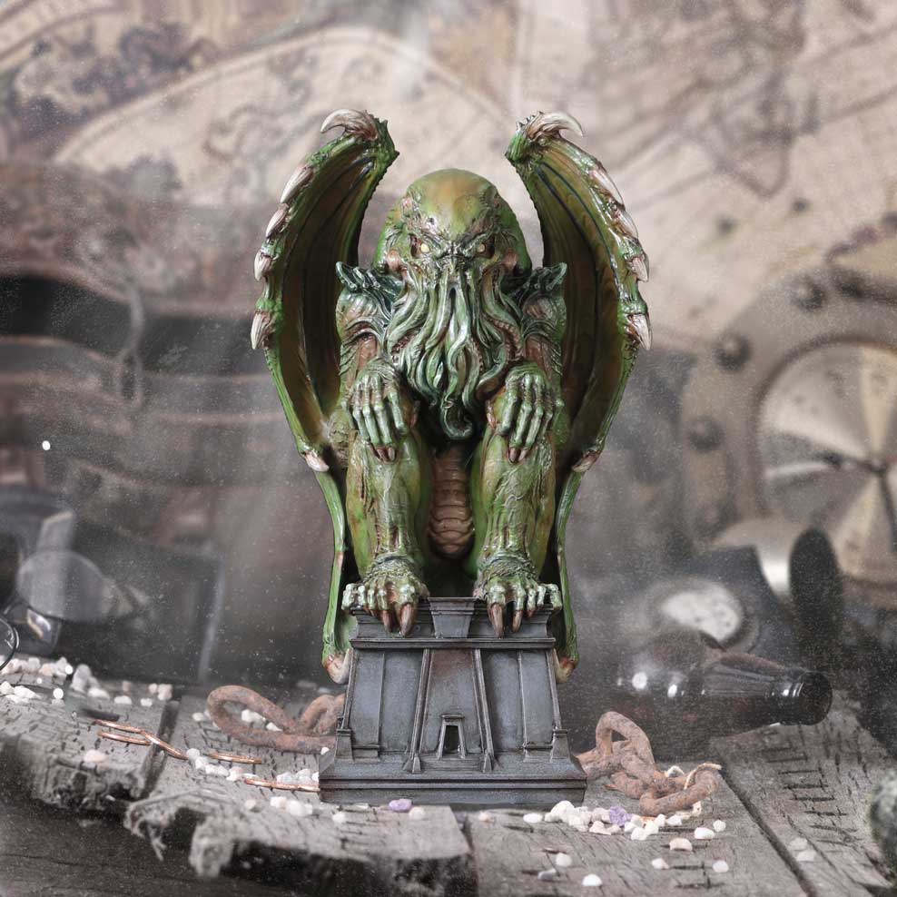 Nemesis Now James Ryman Green Cthulhu Figurine Ornament, 32cm