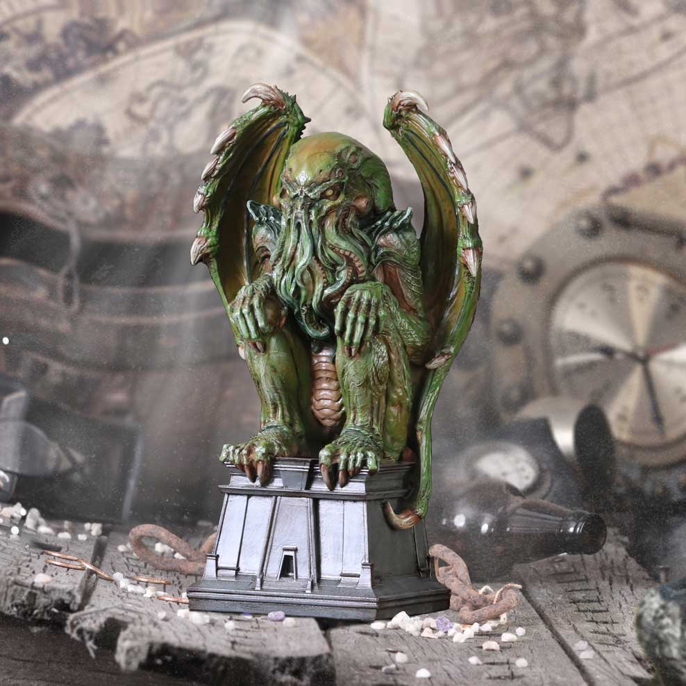 Nemesis Now James Ryman Cthulhu - Green Resin Statue Figurine (B5371S0)