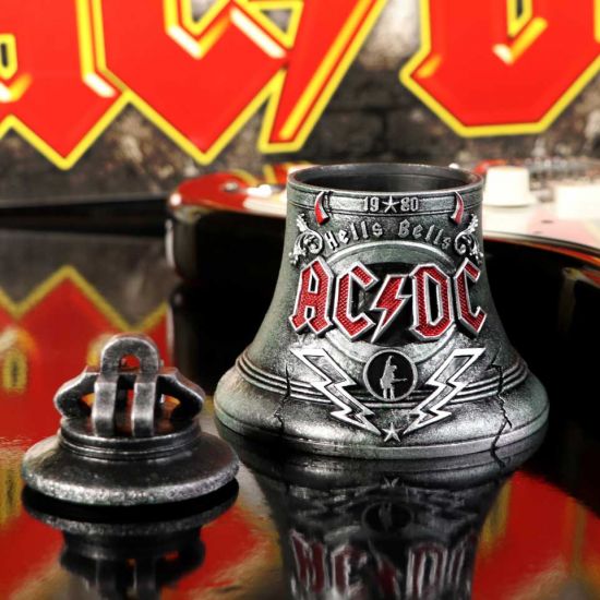 Nemesis Now Officially Licensed ACDC Hells Bells Box, Resin, Black, 13cm