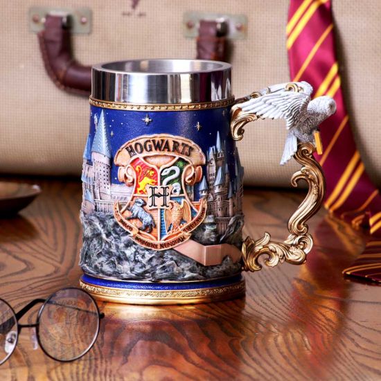 Nemesis Now Officially Licensed Harry Potter Hogwarts Collectible Tankard 15.5cm