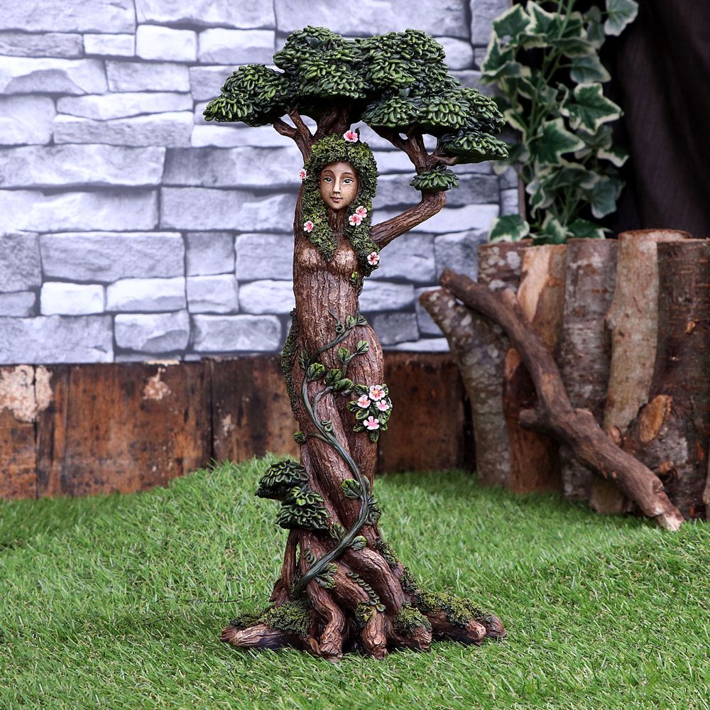 Mother Nature Female Tree Spirit Woodland Figurine Ornament