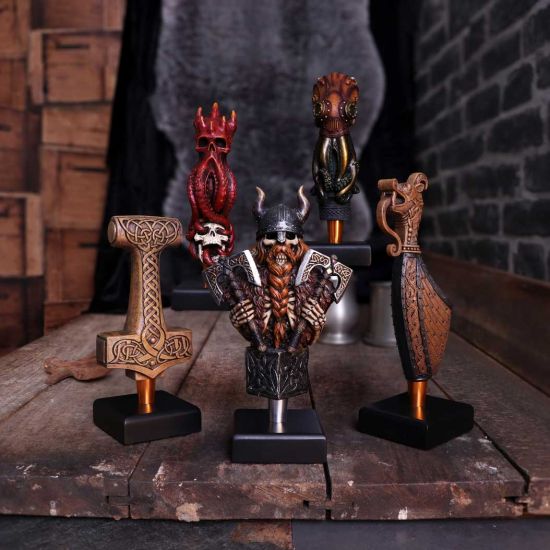 Nemesis Now Danegeld Viking Range - Drakkar Longship Figurine in Bronze