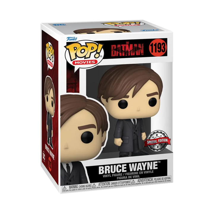 The Batman Bruce Wayne Exclusive Funko 60102 Pop! Vinyl #1193