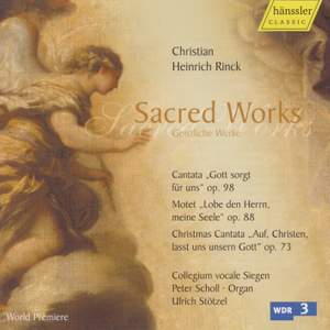 Christian Heinrich Rinck - Rinck - Sacred Works [Audio CD]