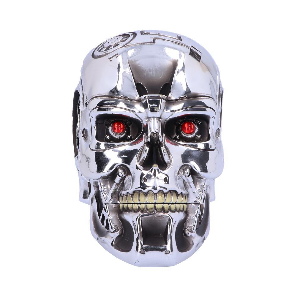 Nemesis Now T-Terminator Box 18cm Silver, Resin