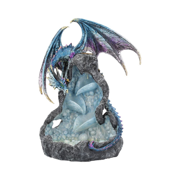 Nemesis Now Dragons Intrigue Backflow Incense Burner 21.5cm, Blue