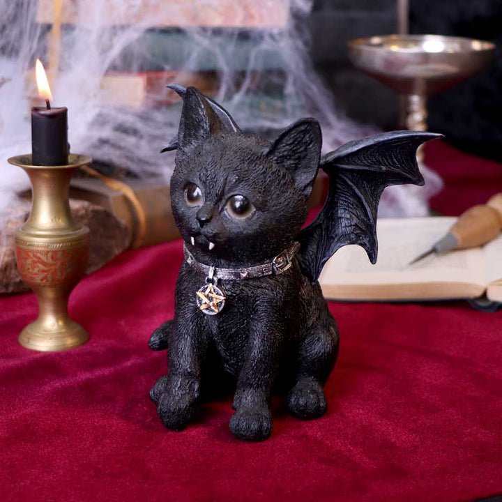 Nemesis Now Vampuss 16cm Black Bat Cat Figurine